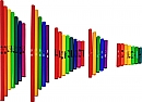 Boomwhackers 2 Octaven Complete Set 