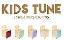 Kindercajon met EasyGo rugleuning in diverse kleuren