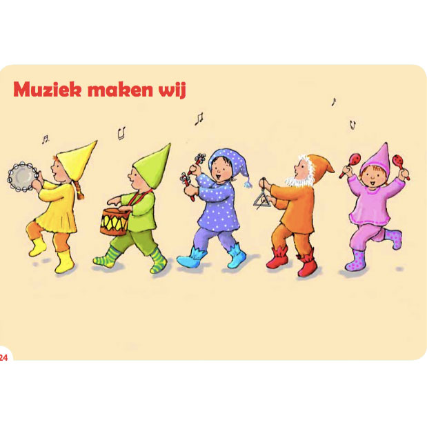 Muzikaal prentenboek winter en kabouters