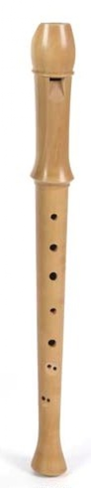 Houten blokfluit, barok
