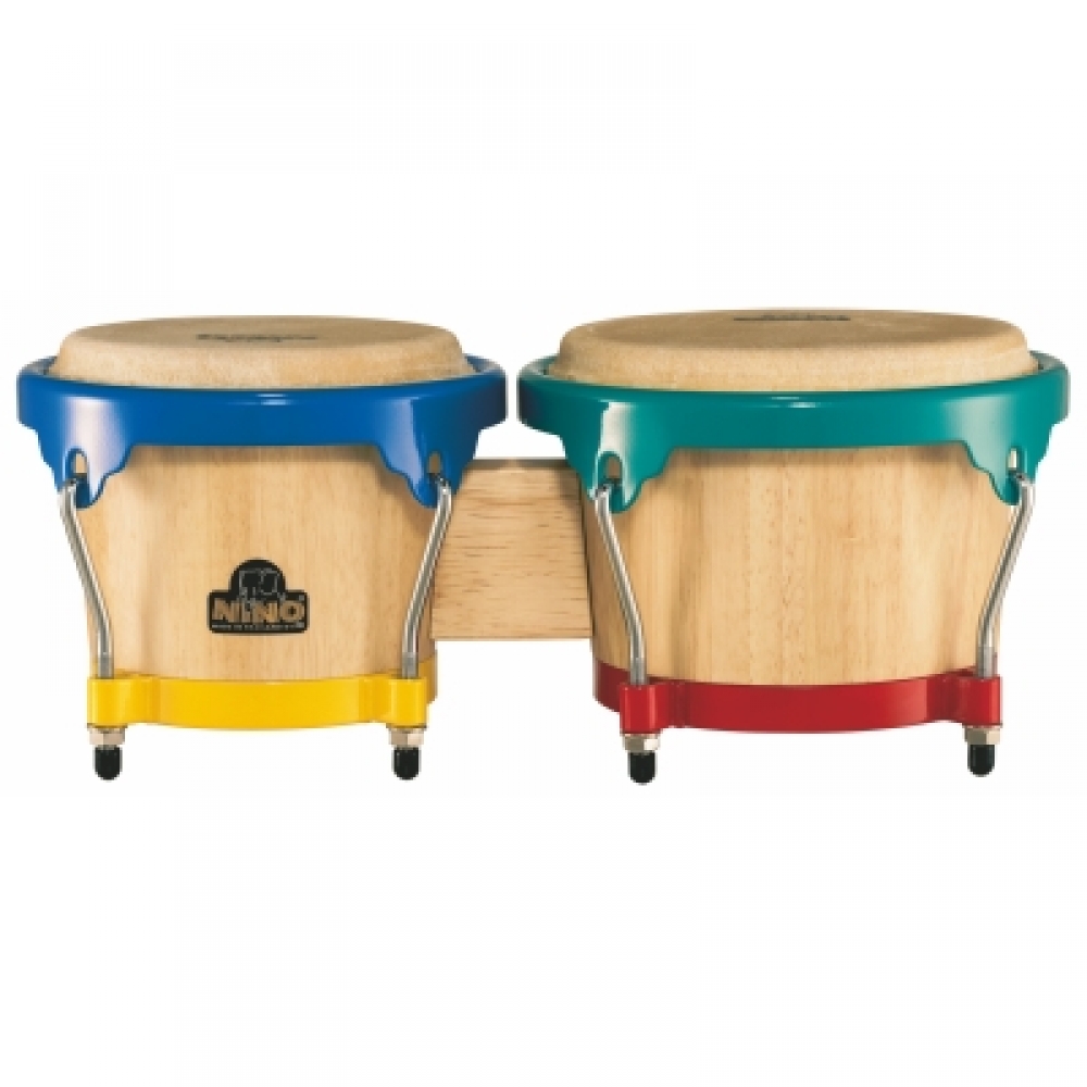 Houten Bongo's 6 1/2" en 7 1/2''
