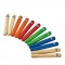 NINO Percussion houten claves, 6 paar