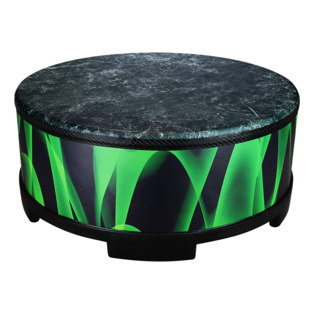 Remo Green en Clean Vloertrommel 18"x8"