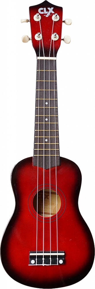 CLX Sopraan ukelele 'Redburst'