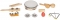 Kinder percussieset met hoes en veel leuke instrumentjes!