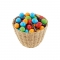 24 paar maracas in een mand