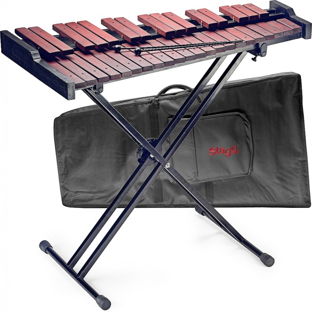 Professionele xylofoon tafelmodel met standaard 37 toetsen