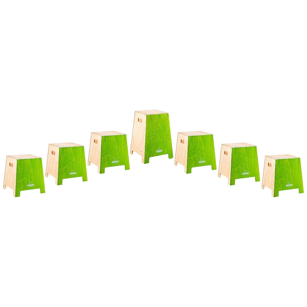NINO Percussion Stapelbare Cajons