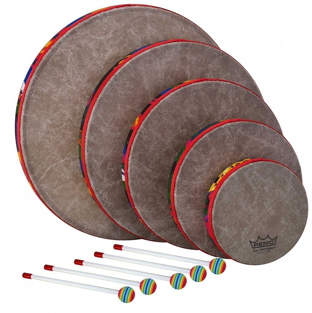 Remo Kid's Percussion Hand Drum Set (KD-0500-01)