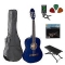 Klassieke gitaar starterset 1/4 in vier aantrekkelijke kleuren