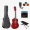 Klassieke gitaar starterset 1/2 in vier aantrekkelijke kleuren