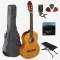 Klassieke gitaar starterset 4/4 in vier aantrekkelijke kleuren