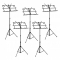 Muzieklessenaars Easy opvouwbaar set van 5